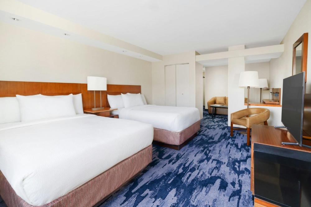 Suite, 2 Double, Sofa bed interior